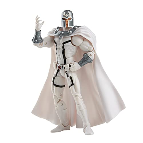 Marvel Figura de acción Coleccionable de Magneto de X-Men de 15 cm de Hasbro Legends Series, con 4 Accesorios, a Partir de 4 años