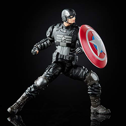 Marvel Legends Series Gamerverse - Figura de acción Coleccionable de Capitán América (6 Pulgadas)