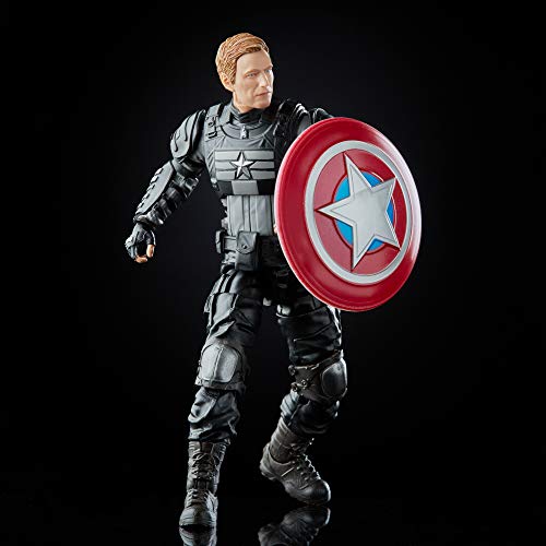 Marvel Legends Series Gamerverse - Figura de acción Coleccionable de Capitán América (6 Pulgadas)