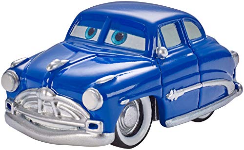 Mattel Disney Pixar Cars, 1 vehículo Mini Racers metal, 1 póster, surtido: modelos aleatorios
