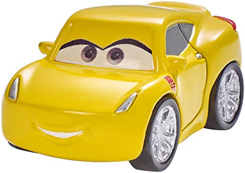 Mattel Disney Pixar Cars, 1 vehículo Mini Racers metal, 1 póster, surtido: modelos aleatorios