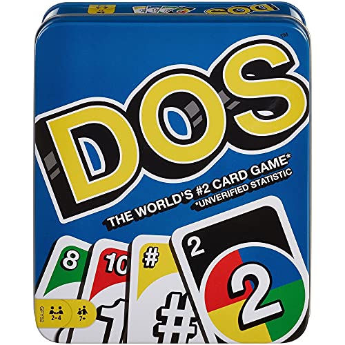 Mattel Games GFY52 Juego Uno Dos Tin