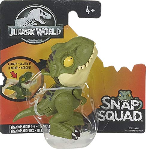 Mattel-GKX72 Jurassic world Dino bocazas 11x5cm, Multicolor (GKX72) , color/modelo surtido