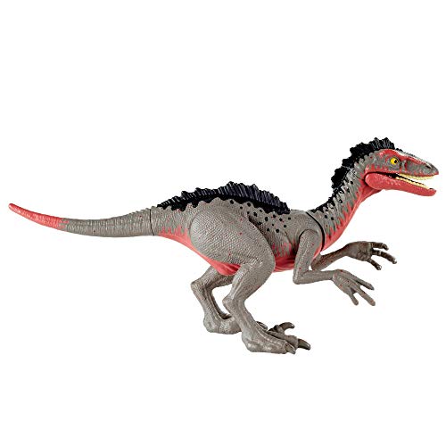 Mattel GVF32 Attack Pack de Jurassic World - Dinosaurio Troodon de juguete, a partir de 4 años