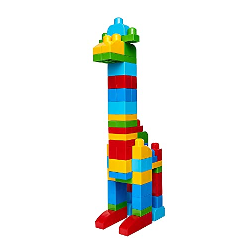 Mega Bloks Bolsa clásica con 80 bloques de construcción, juguete para bebé + 1 año Mattel DCH63)