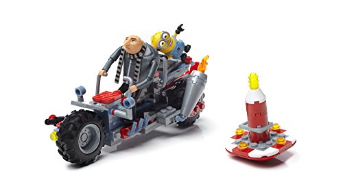 Mega Bloks-FDX82 Minions Dora la Exploradora GRU Mi Villano Favorito 3, Multicolor, (Mattel FDX82) , Modelos/colores Surtidos, 1 Unidad
