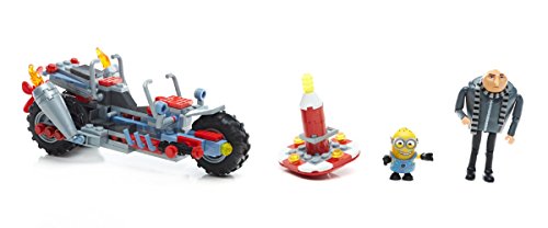 Mega Bloks-FDX82 Minions Dora la Exploradora GRU Mi Villano Favorito 3, Multicolor, (Mattel FDX82) , Modelos/colores Surtidos, 1 Unidad