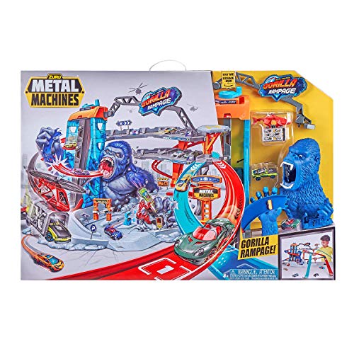 METAL MACHINES 6726 Gorilla Rampage Garage Playset
