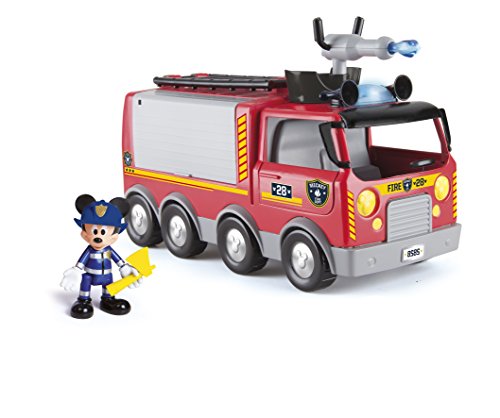 Mickey Mouse-Mickey Disney Camion de Bomberos ¡Al Rescate, Miscelanea (IMC Toys 181922)