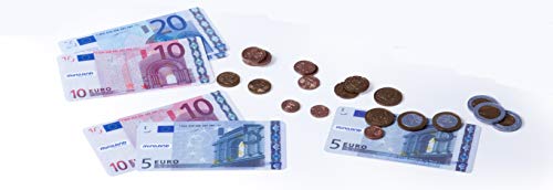 Miniland - Activity Euro, juguete de 18 actividades para el aprendizaje de las monedas y billetes (45308) , color/modelo surtido