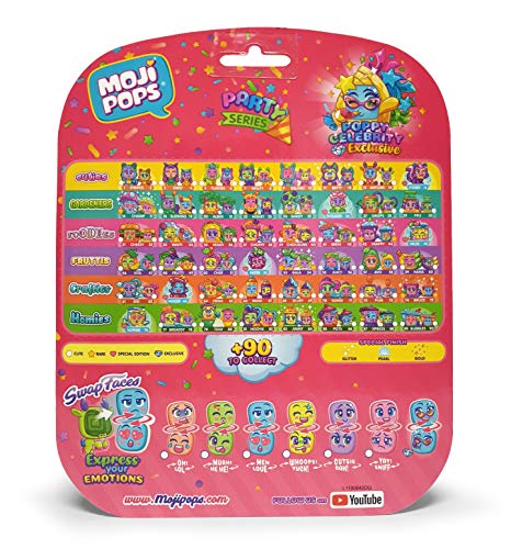 MOJIPOPS- Blister 8 Figuras coleccionables, Multicolor (Magic Box PMPPB816IN00)