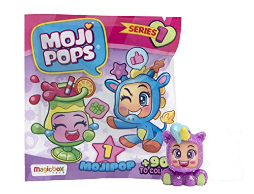 MojiPops- Onepack Serie 1, Figuras Coccionabs, Color surtido, Talla Única (Magic Box PMP1D824IN00)
