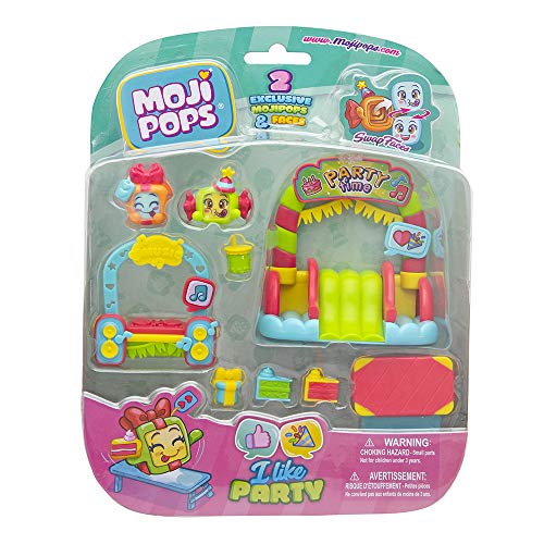 MOJIPOPS- Playset I Like Party Serie 1 Figuras coleccionables, Color surtido (Magic Box PMPSB216IN40)