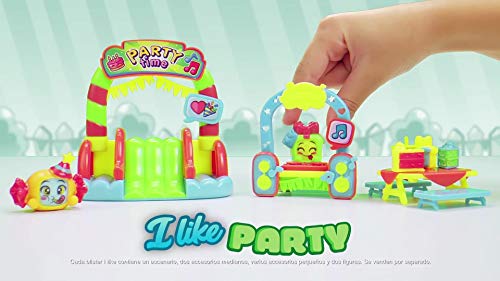 MOJIPOPS- Playset I Like Party Serie 1 Figuras coleccionables, Color surtido (Magic Box PMPSB216IN40)