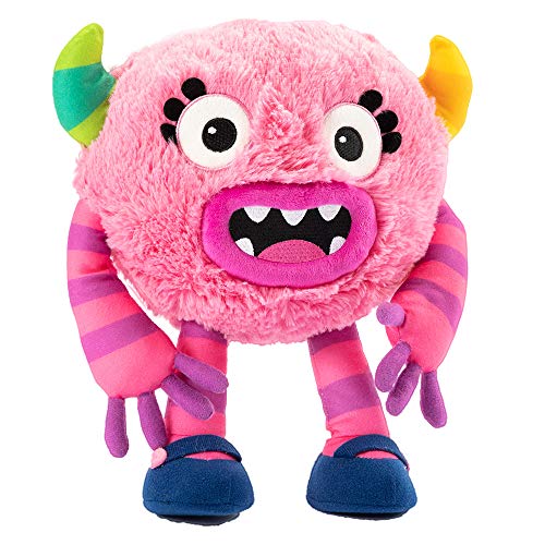Momonsters Haha - Peluche Musical, Color Rosa Multicolor TO31000