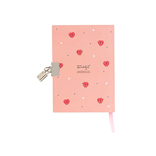 Mr. Wonderful Diario con candado - Sueños, secretos y miles de planes, WOA11237ES