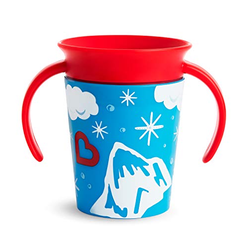 Munchkin Miracle 360 grados Wildlove Vaso de Entrenamiento con Asas, Set de 1, Oso Polar, 177 ml