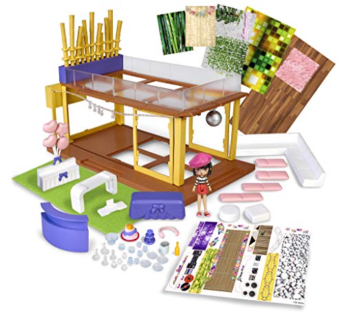 mymy CiTY Bamboo Lounge - Playset con Figura y Accesorios para niños y niñas a Partir de 3 años - (Famosa 700015598)