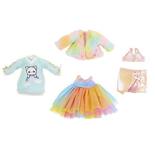 Na Na Na Ultimate Surprise, Incluye Muñeca de Moda con pelo cepillable, Ropa y Accesorios de Diseñador, Rainbow Kitty