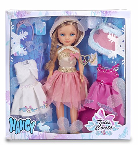Nancy - Kit de Tres Vestidos de Cuento con muñeca (Famosa 700013110)