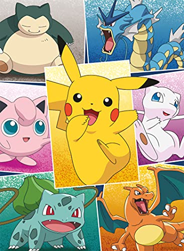 Nathan- Puzzle 250 pièces-Types de Pokémon Puzle Infantil, Color (Ravensburger 4005556868827)