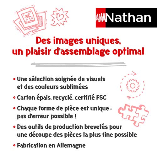 Nathan- Puzzle 250 pièces-Types de Pokémon Puzle Infantil, Color (Ravensburger 4005556868827)