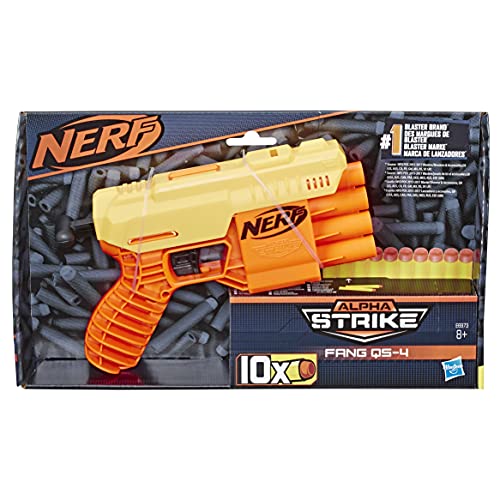 Nerf E6973 Alpha Strike Fang QS-4 Blaster