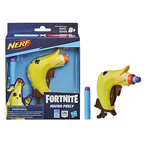 Nerf- Microshots Fortnite Peely (Hasbro E7487ES0)