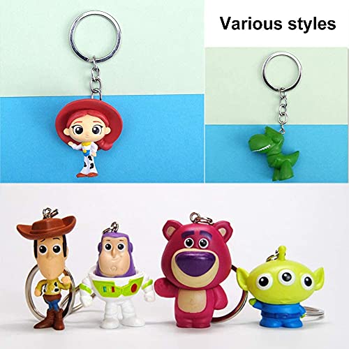 Nesloonp Llavero de Toy Story 4, juguete para niños y adultos, juguete para regalo, llavero, llavero para el coche
