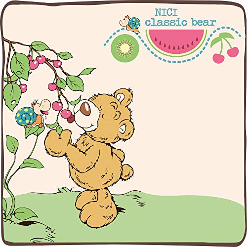 NICI 46506 25 cm I Oso Café Tradicional I Juguete Suave Esponjoso, niños y bebés I Osos de Peluche Rellenos, Color marrón
