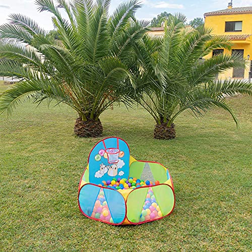 NUBUNI Piscina de Bolas : Piscina Infantil : Piscina Bolas para Parque Infantil : Piscina Bolas Bebe : Parque de Bolas : Mini Canasta Baloncesto Habitación B