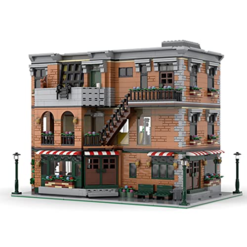OLOK MOC-79570 4642 - Juego de construcción modular de 3 capas, compatible con Lego Creator