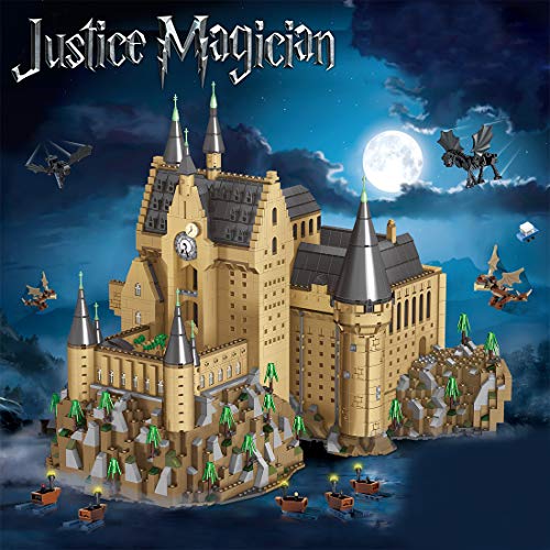 OviTop 6188 piezas de castillo Hogwarts Upgrade Custom Bloques de construcción compatible con Lego 71043 Harry Potter Castillo Hogwarts