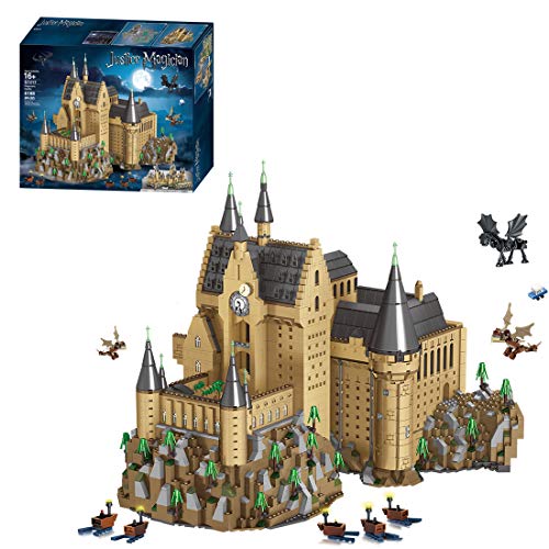 OviTop 6188 piezas de castillo Hogwarts Upgrade Custom Bloques de construcción compatible con Lego 71043 Harry Potter Castillo Hogwarts
