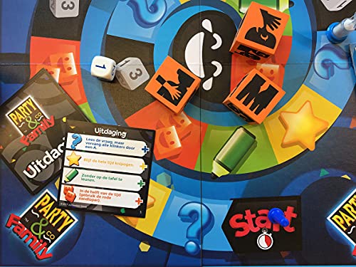Party & Co. Family Niños y adultos Juegos de preguntas - Juego de tablero (Juegos de preguntas, Niños y adultos, 25 min, 50 min, Niño/niña, 8 año(s))