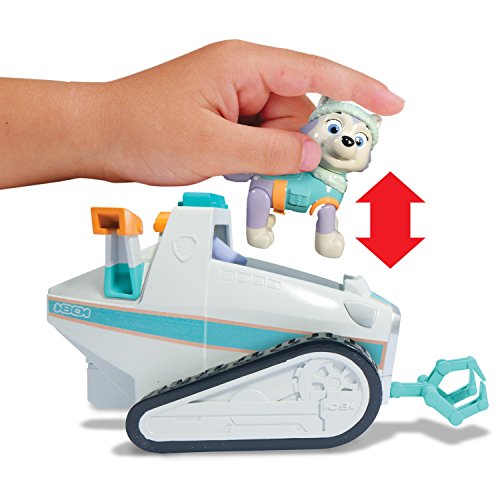Paw Patrol - Everest vehículo de Rescate para Nieve con Figura (Spin Master 6027649)