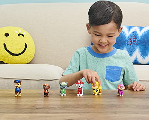 PAW PATROL Pack de 6 Figuras de la Patrulla de Cine