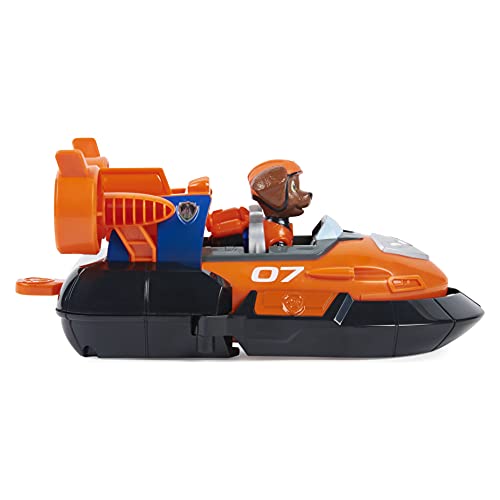 PAW PATROL Zuma'S Deluxe Movie Transforming Toy Car con Figura de acción Coleccionable, Juguetes para niños a Partir de 3 años