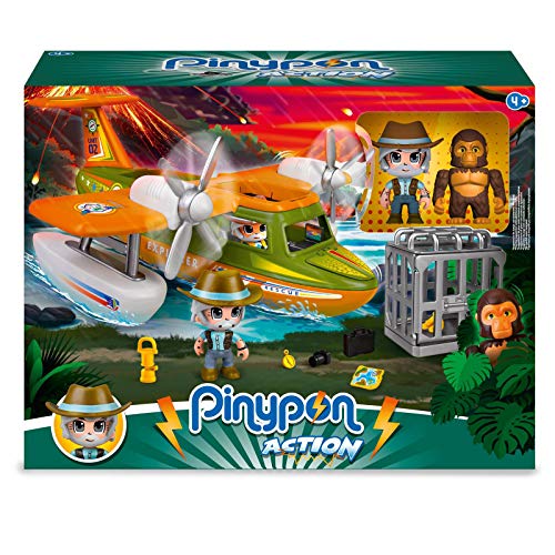 Pinypon Action Wild. Hidroavión de Rescate para niños y niñas de 4 a 8 años (Famosa 700016266)