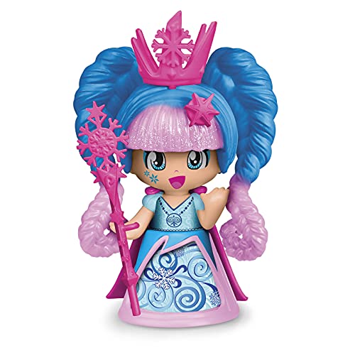Pinypon- Pack 4 Queens, muñeca Figuras Reinas, Juguete (Famosa 700015821)