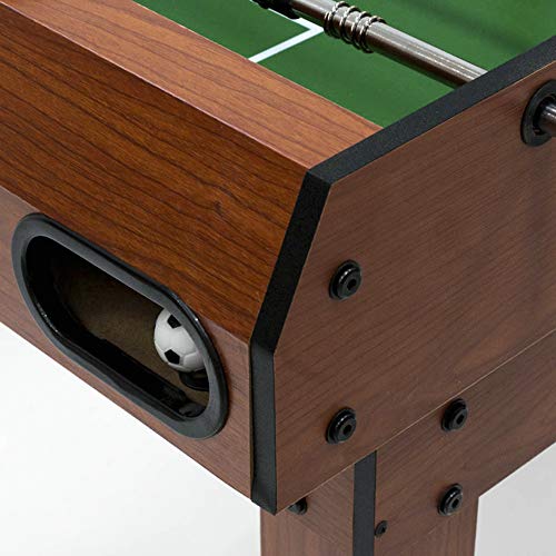 PL Ociotrends Devessport - Multijuego 3 en 1 - Futbolín, Billar, Ping-Pong, Fácil Montaje, Incluye nivelador, Barras metálicas, Mango de plástico, Dispone de marcadores - Medidas: 120 x 61 x 80 Cm