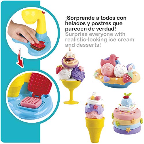 PlayGo - Plastilina heladería con moldes y accesorios playgo (46636)
