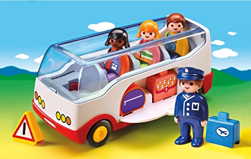PLAYMOBIL 1.2.3 Autobús, A partir de 18 meses (6773)