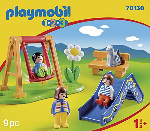 PLAYMOBIL 1.2.3 Parque Infantil, A partir de 18 meses (70130)