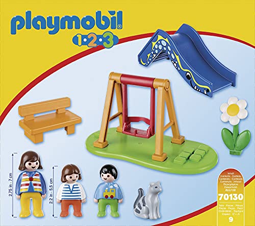 PLAYMOBIL 1.2.3 Parque Infantil, A partir de 18 meses (70130)