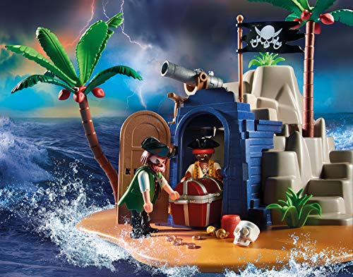 Playmobil 70556B Juguete Cueva del Tesoro Pirata