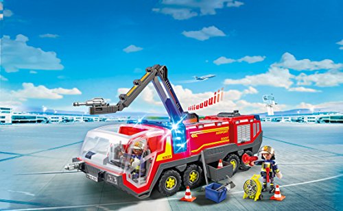 PLAYMOBIL City Action Camión Bomberos Aeropuerto, a Partir de 4 Años (5337)