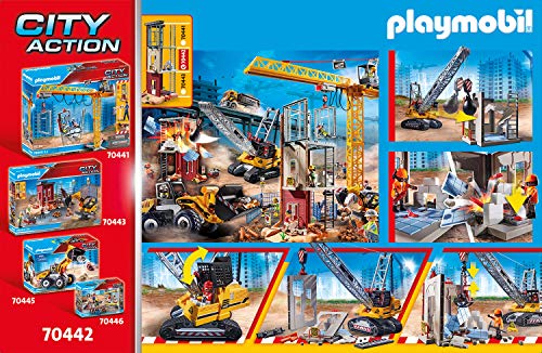 PLAYMOBIL City Action Excavadora Oruga, A partir de 5 años (70442)