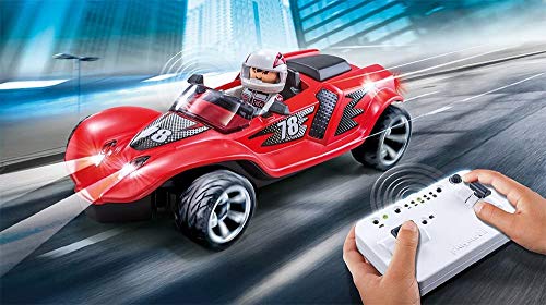 PLAYMOBIL City Action Racer Cohete RC, A partir de 6 años (9090)