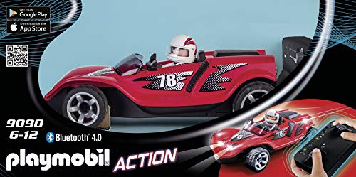 PLAYMOBIL City Action Racer Cohete RC, A partir de 6 años (9090)